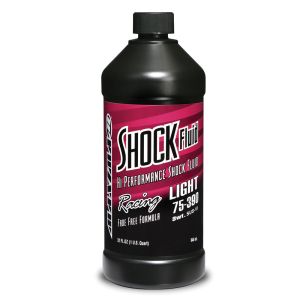 MAXIMA SHOCK OIL, LIGHT (3wt), 1QT