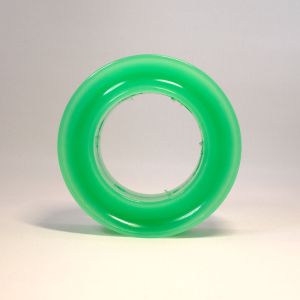 RES 2.5" BARREL SPRING RUBBER 3/4" TALL Green