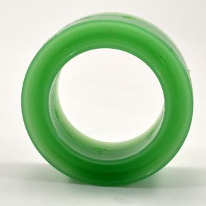 RES 2.50" BARREL SPRING RUBBER-70A Green