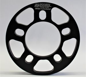 SMALL 5 ALUMINUM WHEEL SPACER  _" THICK - WM-143500