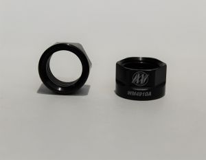 1" COARSE SCREW JACK JAM NUTS ALUMINUM - WM-4910A