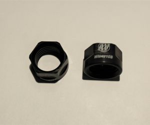 1" COARSE SCREW JACK JAM NUTS STEEL - WM-4910S